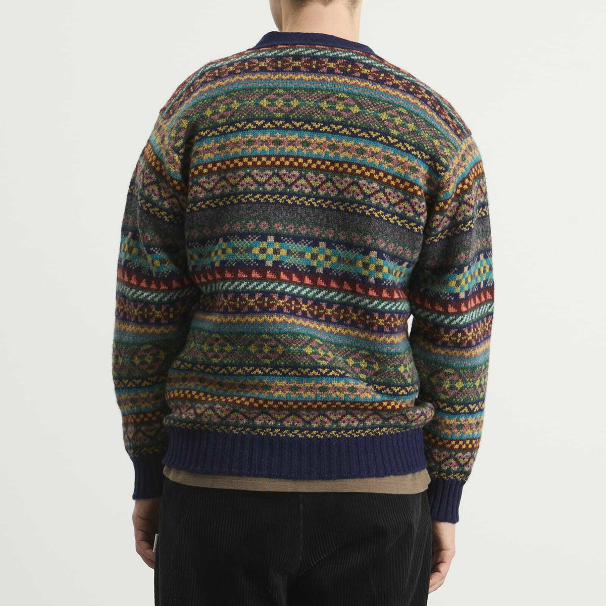 Jamieson's of Shetland Men's Jamiesons of Shetland Fair Isle V