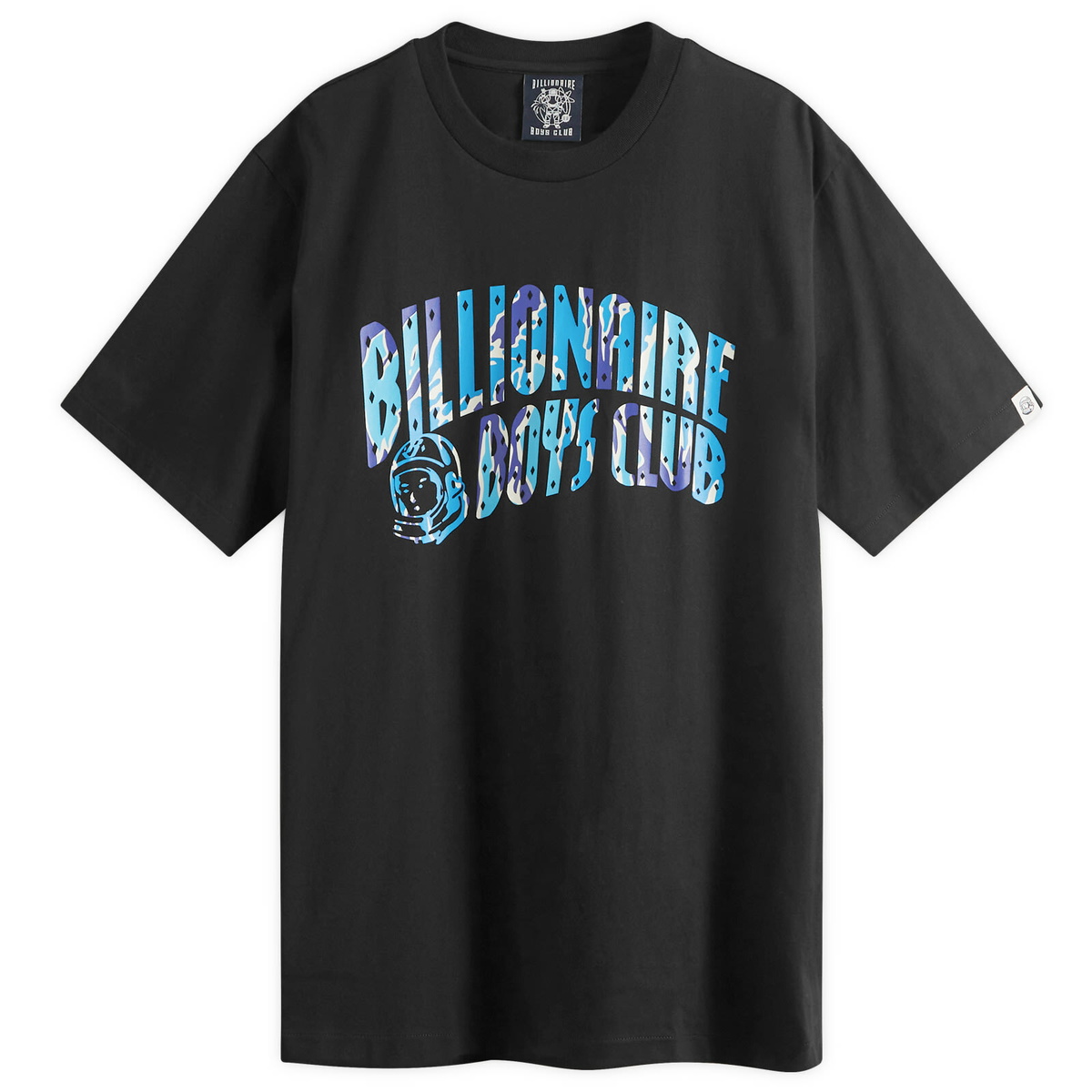 Billionaire Boys Club Men's Camo Arch Logo T-Shirt in Black