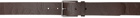 Paul Smith Brown Embossed Belt