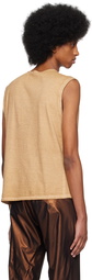 Gabriela Coll Garments Tan No.33 Tank Top