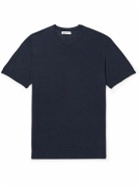 Johnstons of Elgin - Cashmere and Silk-Blend T-Shirt - Blue