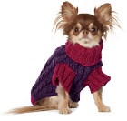 LISH Purple & Pink Small Wilmot Sweater