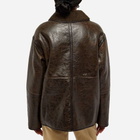 Saks Potts Women's Ada Shearling Jacket in Distressed Brown