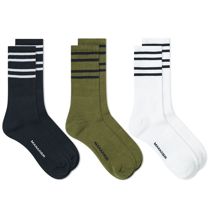 Photo: Maharishi Sport Stripe Sock