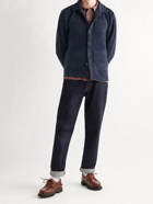 Inis Meáin - Donegal Merino Wool and Cashmere-Blend Chore Jacket - Blue