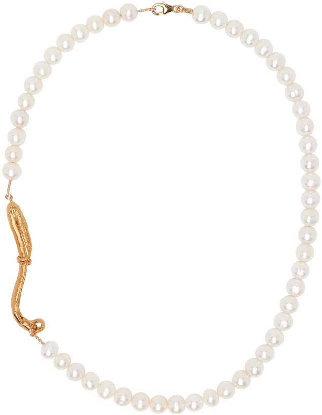 Photo: Alighieri White Pearl 'The Nostalgia Of The Day' Necklace