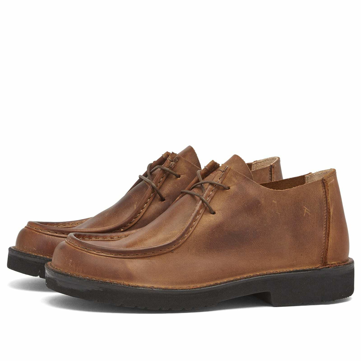 Astorflex Men's Beenflex Leather Shoe in Testa Di Moro/450