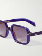 Cutler and Gross - GR02 Rectangle-Frame Acetate Sunglasses