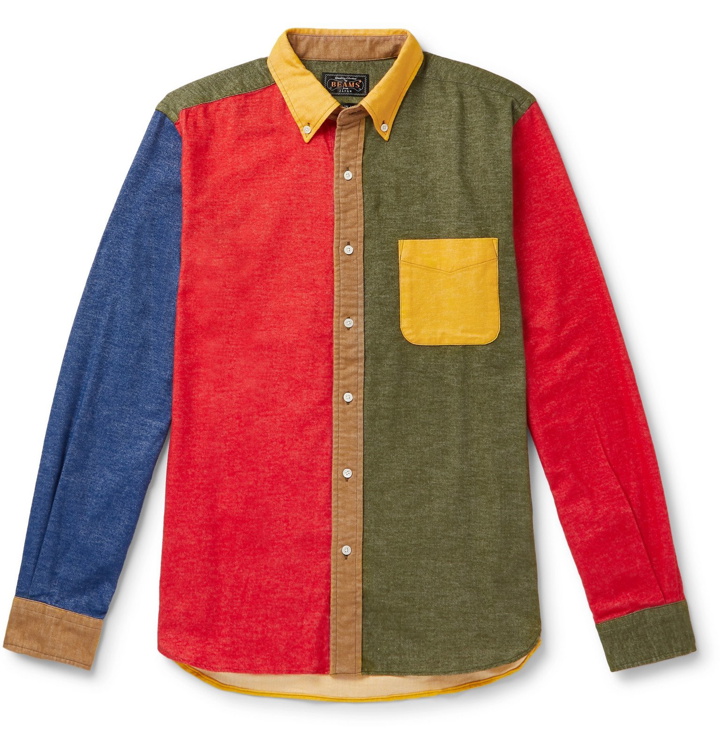 Photo: Beams Plus - Button-Down Collar Cotton-Flannel Shirt - Multi