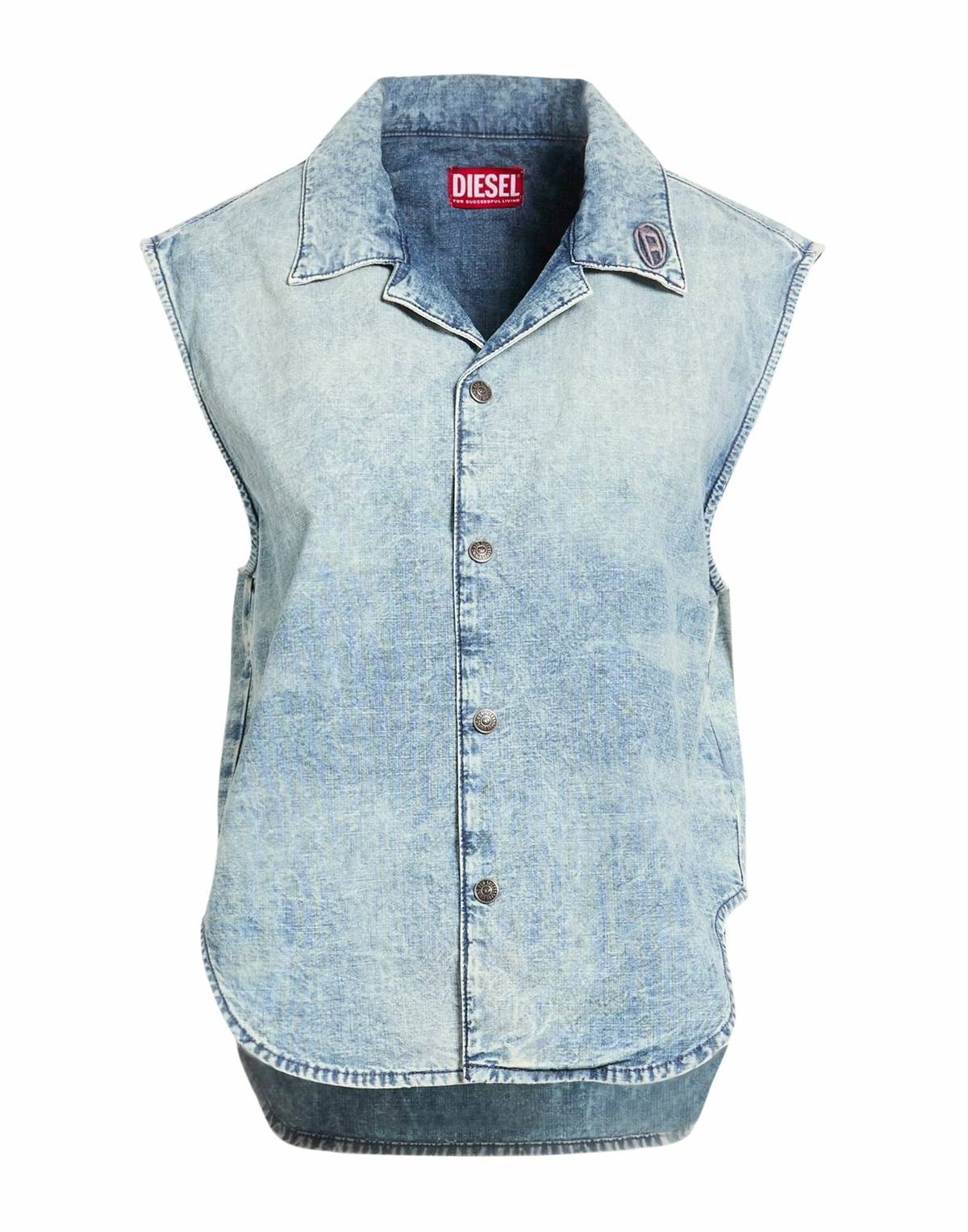 Diesel Womens Denim shirt in Blue