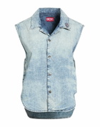 Diesel Womens Denim shirt in Blue