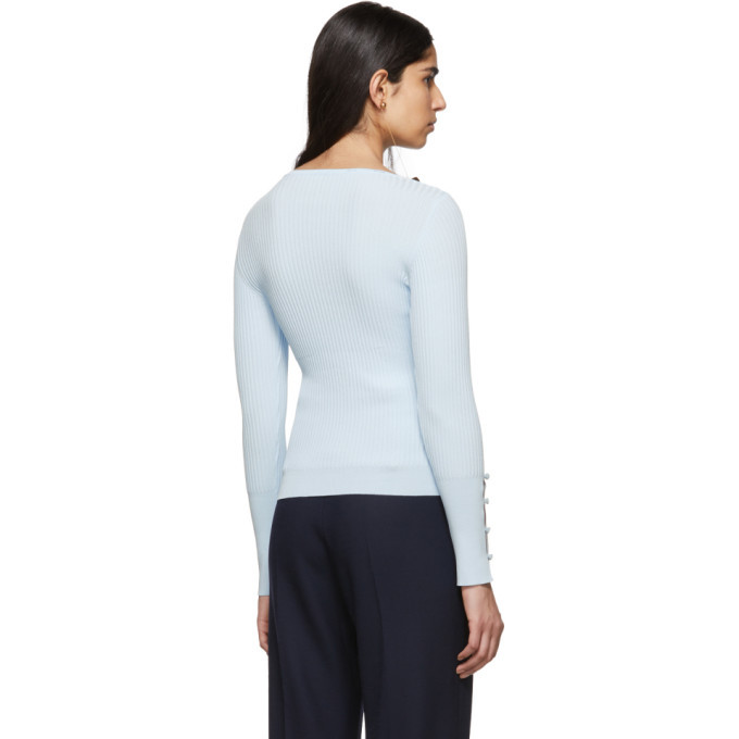 Jacquemus Blue Le Cardigan Tordu Cardigan Jacquemus