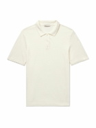 Onia - Linen Polo Shirt - White