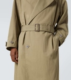 Lemaire Tibetan cotton-blend trench coat