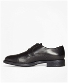 Brooks Brothers Men's 1818 Footwear Leather Captoes Shoes | Black