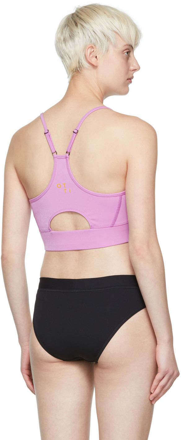 OTTI Purple Nylon Bikini Top