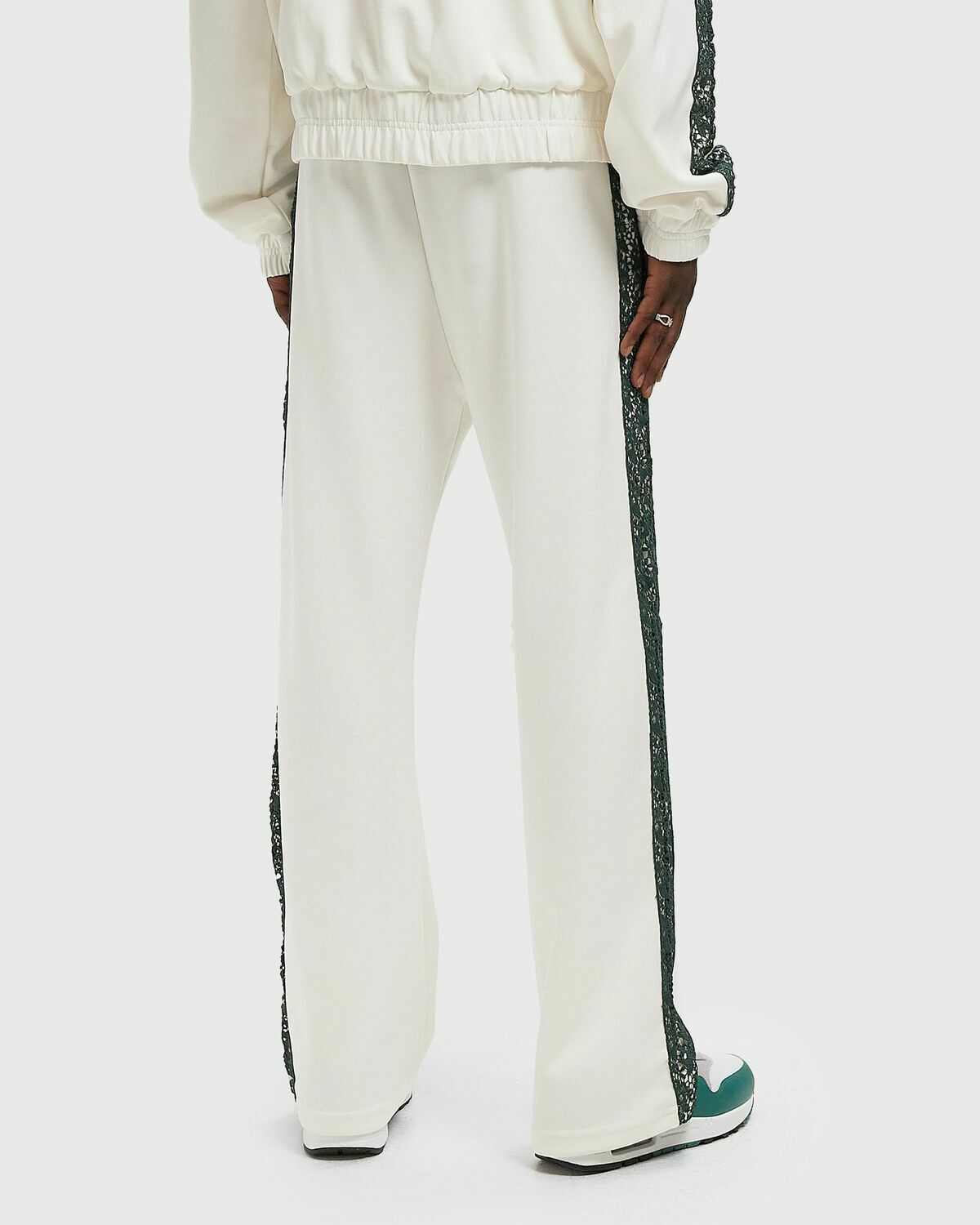Rough. OLIVE TRACK PANTS White Men