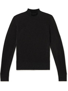 TOM FORD - Lurex Mock-Neck Sweater - Black