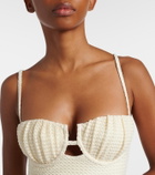 Montce Petal crochet swimsuit