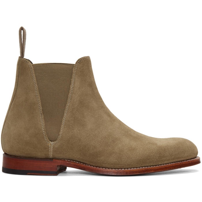 Photo: Grenson Taupe Suede Nolan Boots