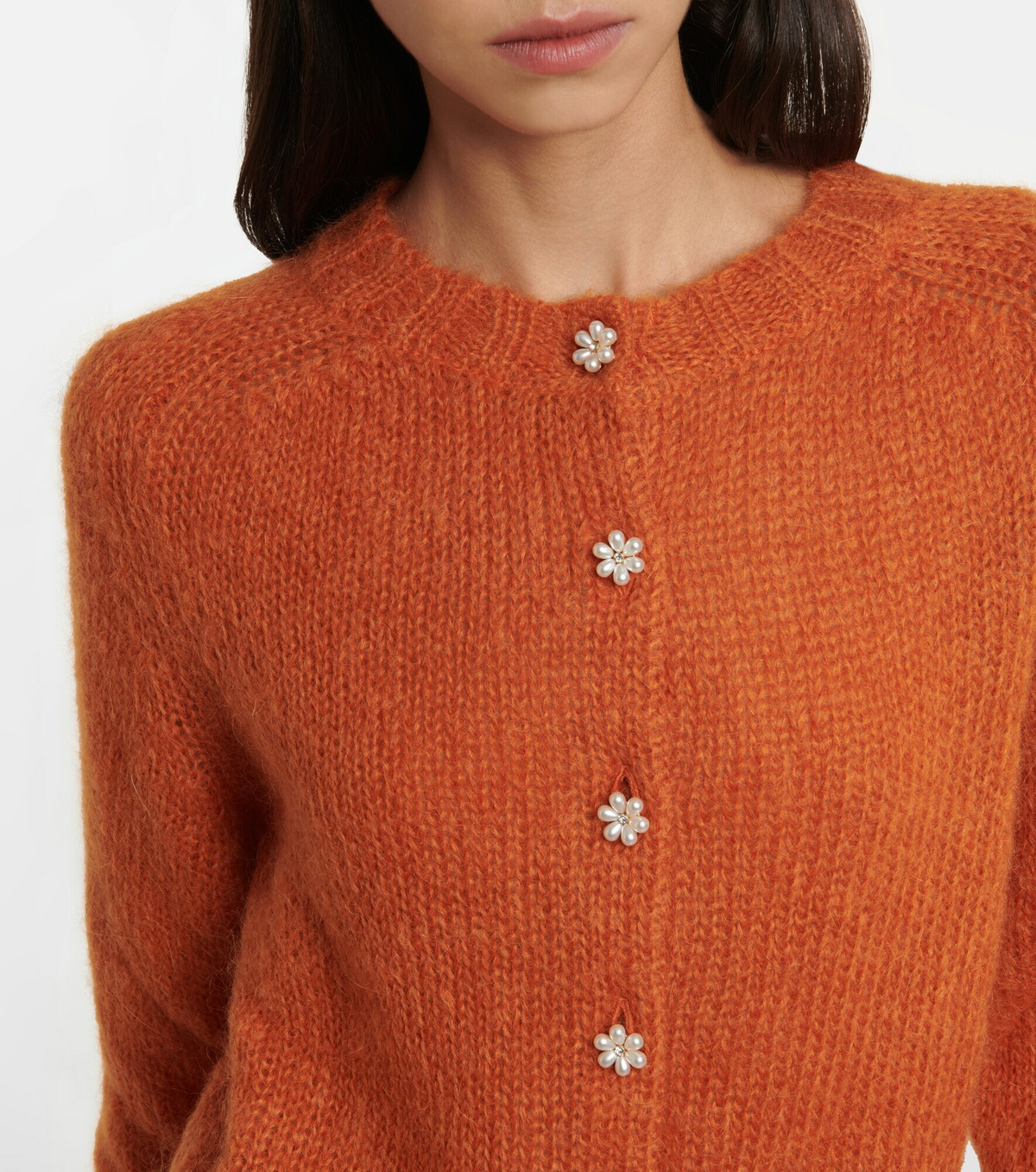 Erdem - Vanessa mohair-blend cardigan