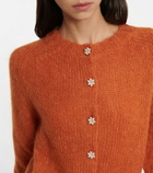 Erdem - Vanessa mohair-blend cardigan