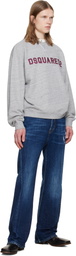Dsquared2 Blue Loose Twisted Jeans