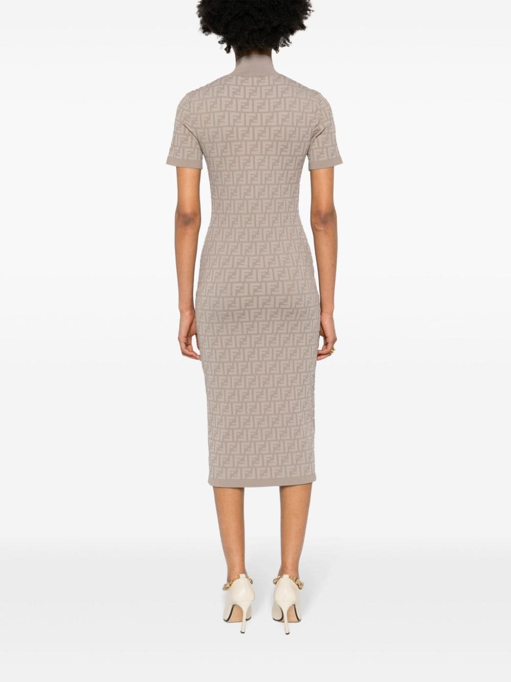 FENDI - Ff Midi Dress