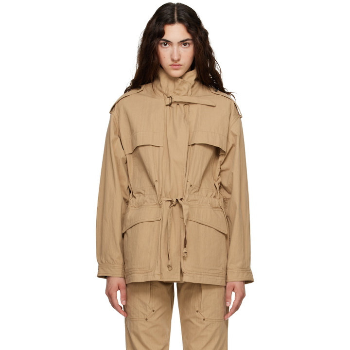Photo: Isabel Marant Beige Adelys Jacket