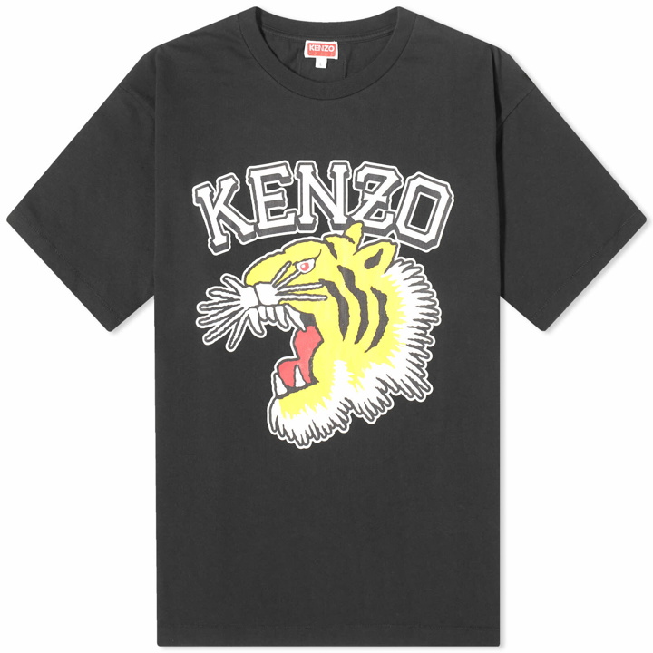 Photo: Kenzo Paris Men's Kenzo Varsity Tiger T-Shirt in Black
