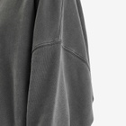 Joah Brown Women's Oversized Crew Sweatshirt in Washed Black