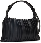 SIMONMILLER Black Vegan Mini Puffin Top Handle Bag