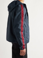 MONCLER GENIUS - 1 Moncler JW Anderson Ballintoy Logo-Appliquéd Nylon Hooded Jacket - Blue