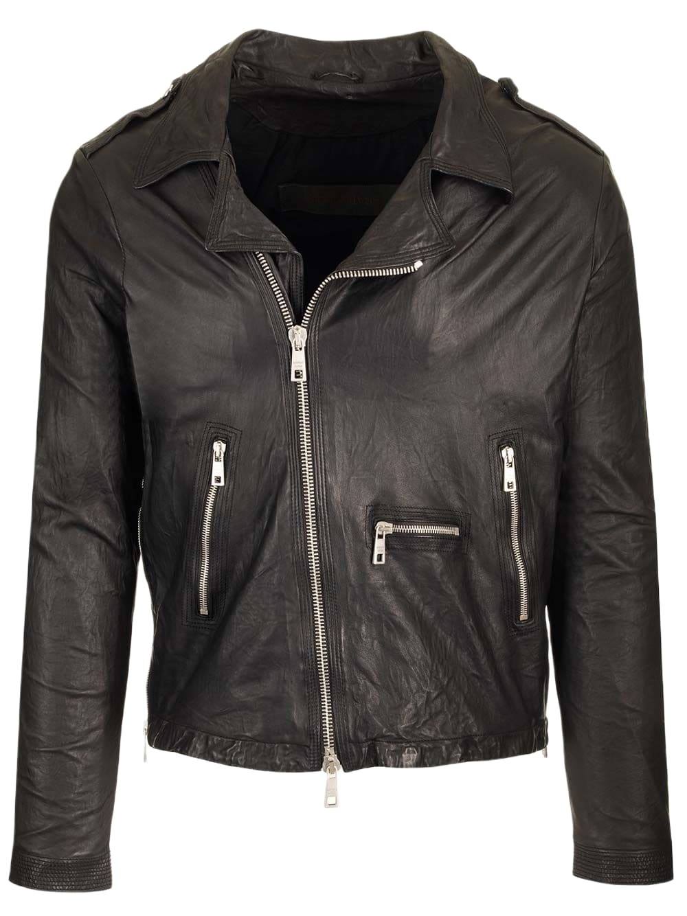 Haider Ackermann Leather Biker Jacket Haider Ackermann
