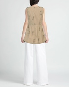 Durazzi Womens Top Military in Green