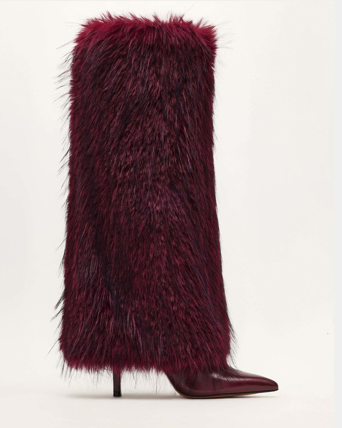 Steve Madden Iconn Boots in Burgundy