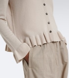 Jardin des Orangers Wool and cashmere cardigan