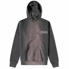 Purple Brand Men's Distressed Bubble Logo Hoody in Black