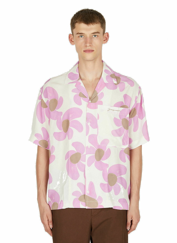 Photo: La Chemise Jean Bowling Shirt in Pink
