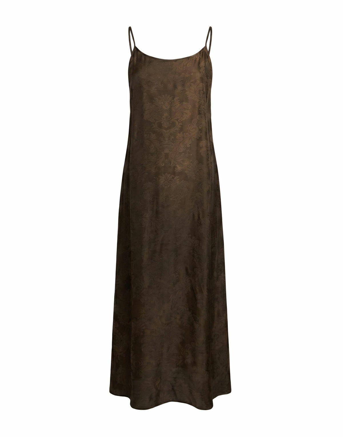 Uma Wang Womens Midi dress in Brown