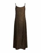 Uma Wang Womens Midi dress in Brown