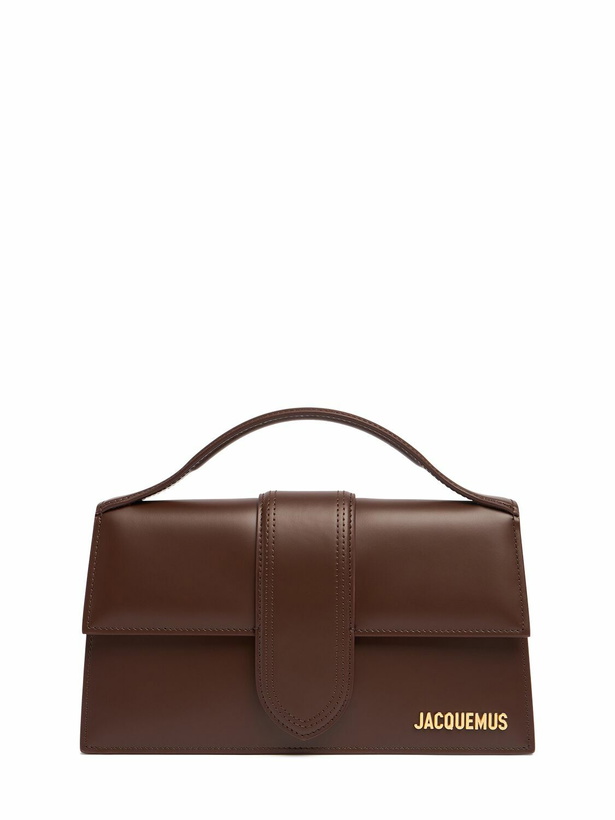 Photo: JACQUEMUS Le Grand Bambino Smooth Leather Bag