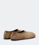 Lemaire Calf-hair slip-on shoes