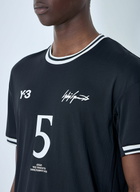 Y-3 Logo Print Jersey T-Shirt