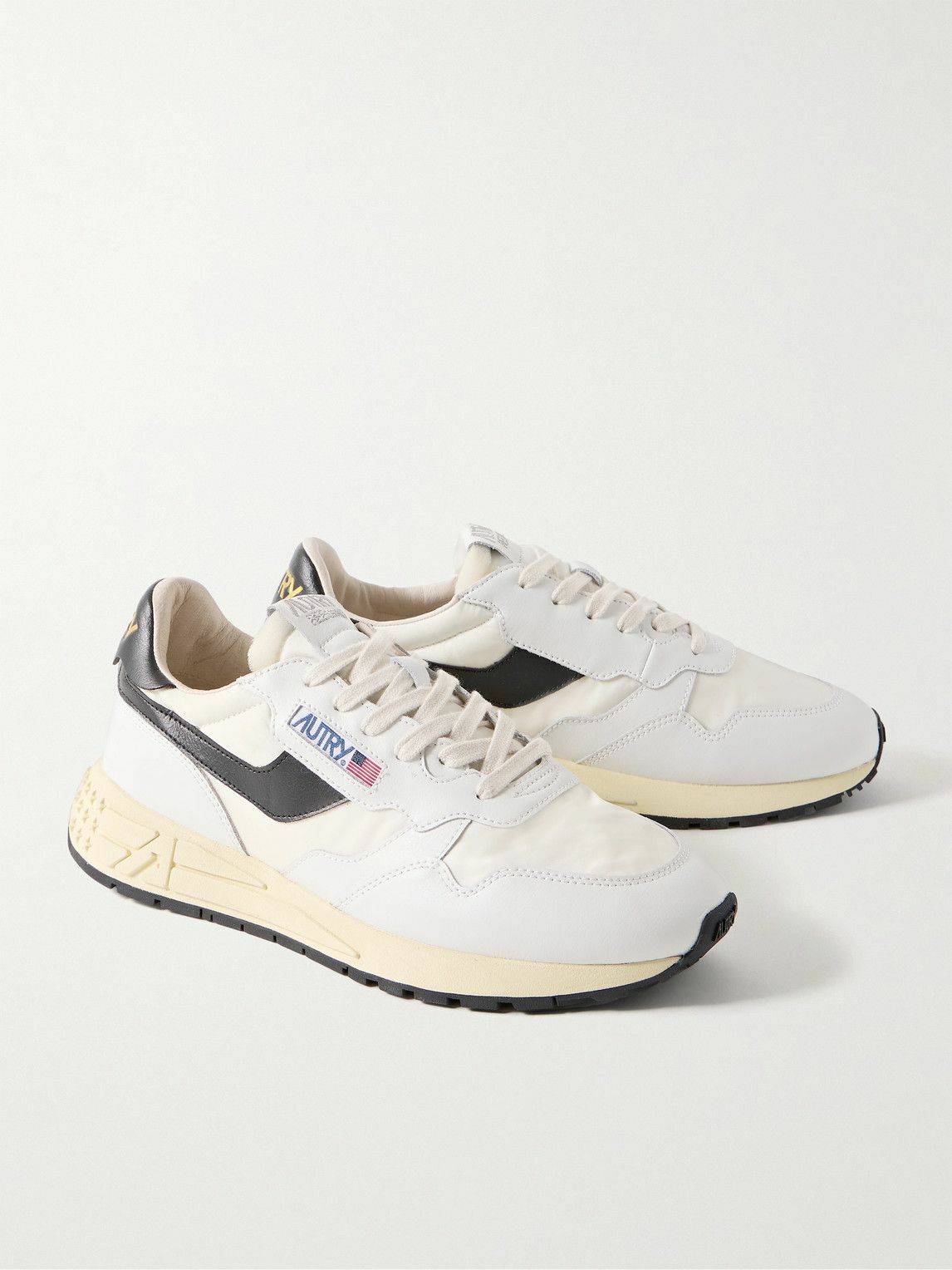 ★AUTRY★REELWIND SUPER VINTAGE SNEAKERS IN NATURAL NYLON★ sneakers_reelwind_super_vintag