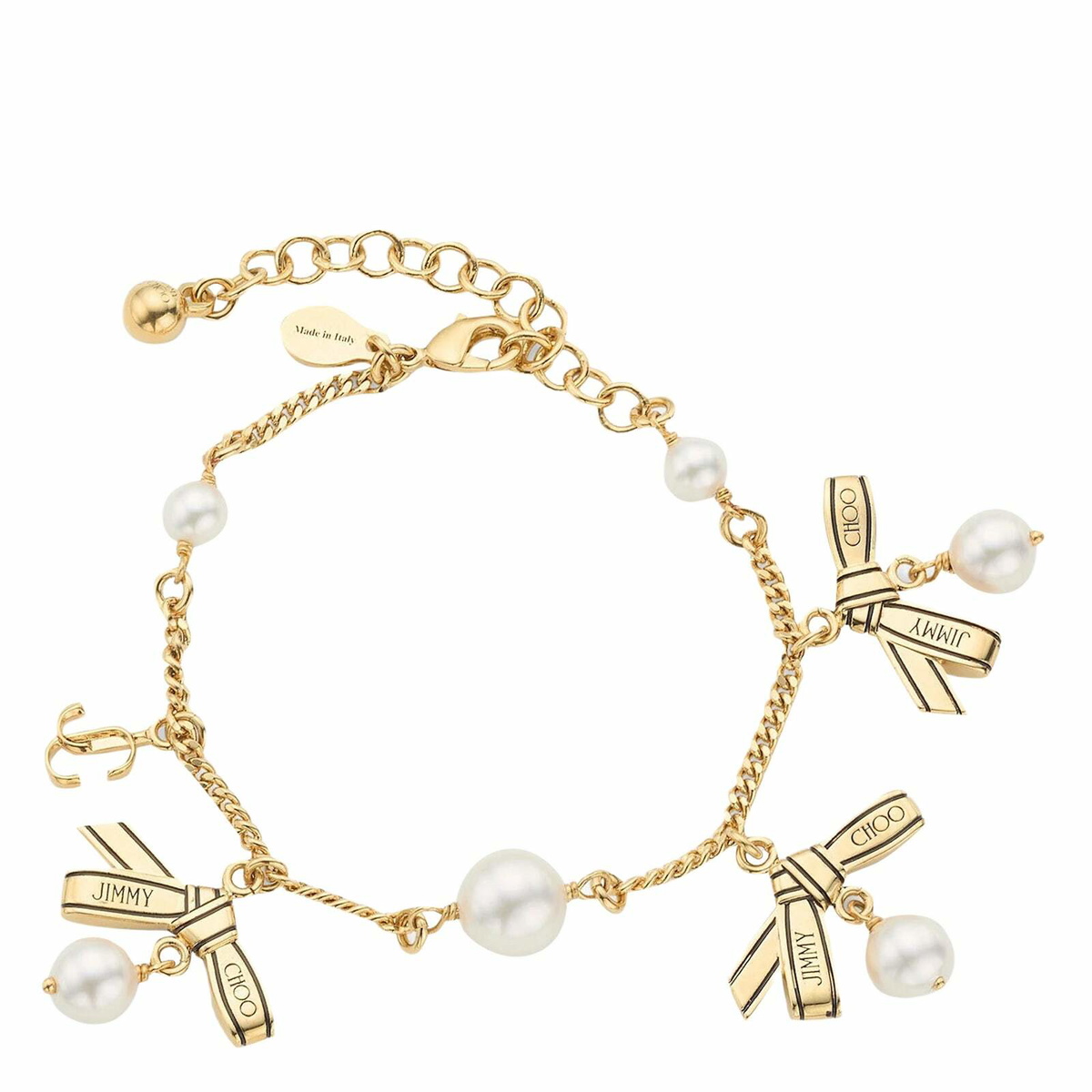 Jimmy Choo Pearl Crystal Anklet Bracelet Jimmy Choo Jimmy Choo Pearl Crystal Anklet Bracelet Jimmy Choo