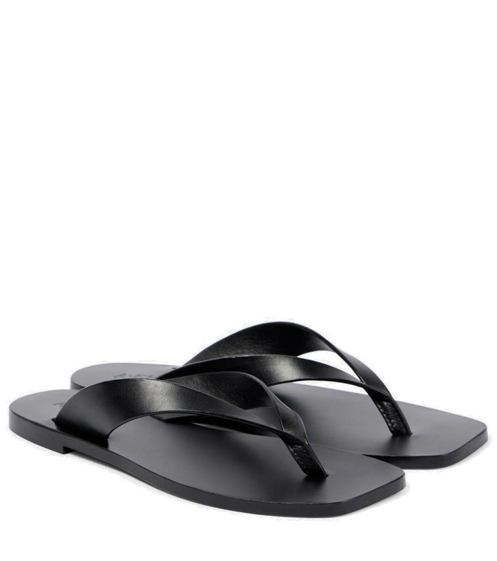 Photo: A. Emery Kinto leather thong sandals