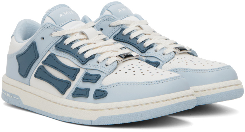 Interesting Info About Amiri Blue Skel Top Low Sneakers