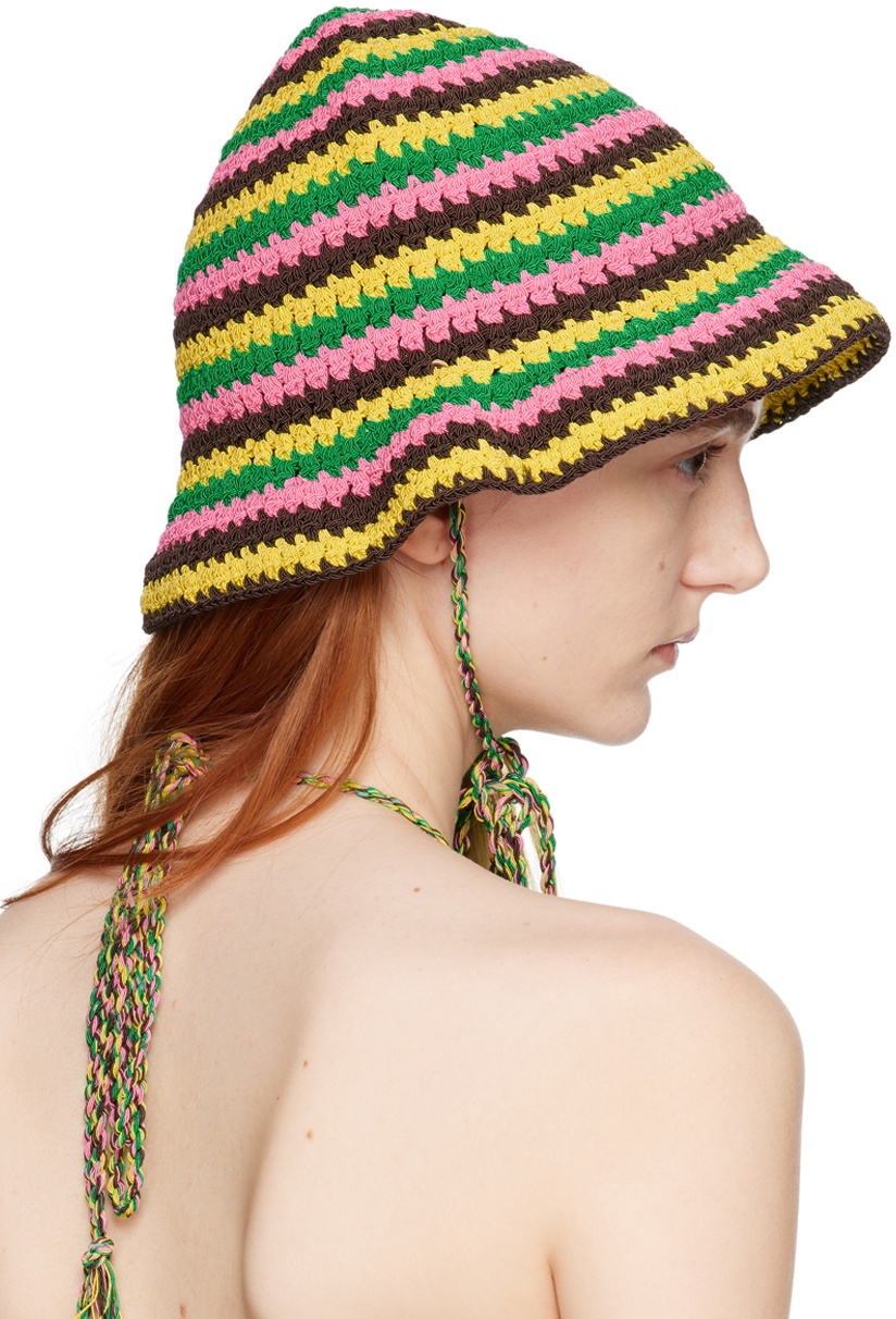 FRAME Multicolor Julia Sarr-Jamois Edition Bucket Hat Frame  display picture 2