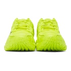 VETEMENTS Yellow Reebok Edition Artisanal Logo Spike Runner 200 Sneakers
